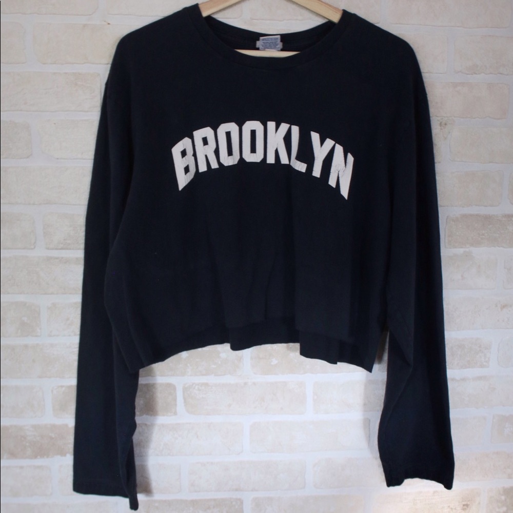 Long Sleeve “Brooklyn” Crop Top
